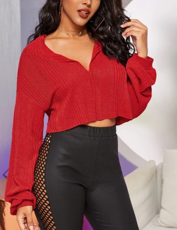 Bluză Shein, roșu