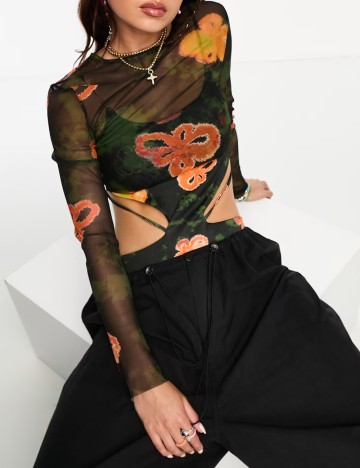 Top ASOS, mix culori