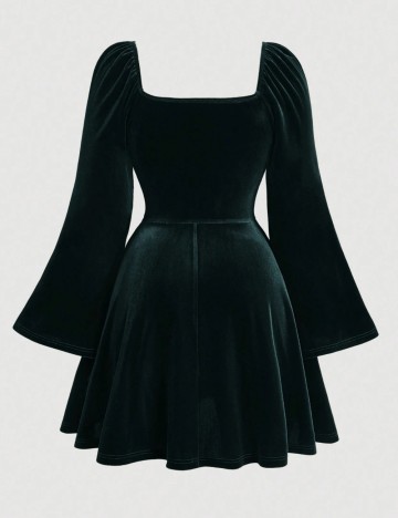 Rochie mini Shein Curve+, verde