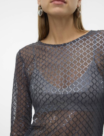 Bluză Vero Moda, gri