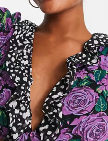 Rochie mini Miss Selfridge, mix culori