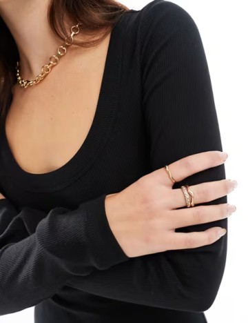 Rochie mini ASOS, negru