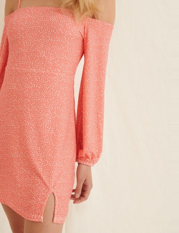 Rochie mini Naked Wardrobe, mix culori