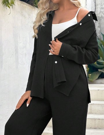 Cămașă Shein, negru