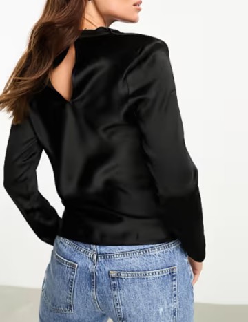 Cămașă ASOS, negru