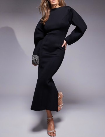 Rochie maxi ASOS, negru