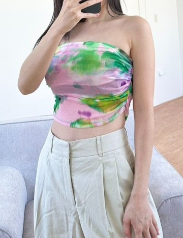 Top Zara, mix culori