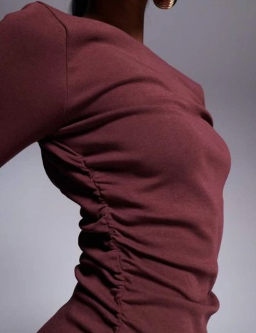 Rochie mini ASOS, maro