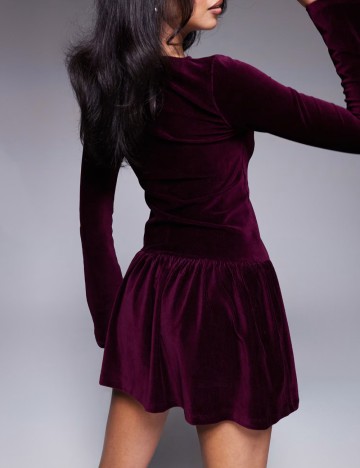 Rochie mini ASOS, mov