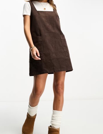 Rochie mini ASOS, maro