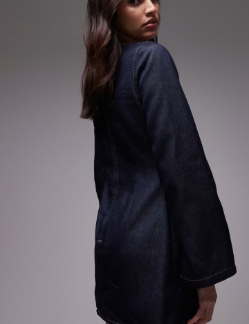 Rochie mini ASOS, albastru