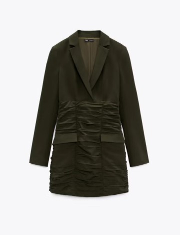 Rochie mini Zara, kaki