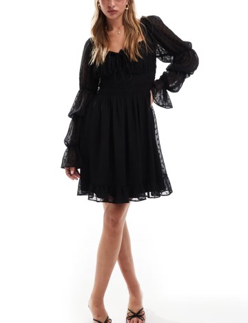 Rochie mini ASOS, negru