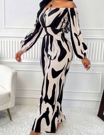 Salopetă lungă Shein, mix culori