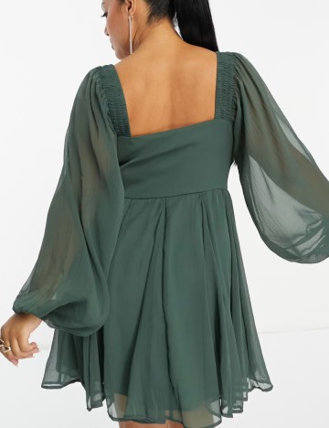 Rochie mini ASOS, verde