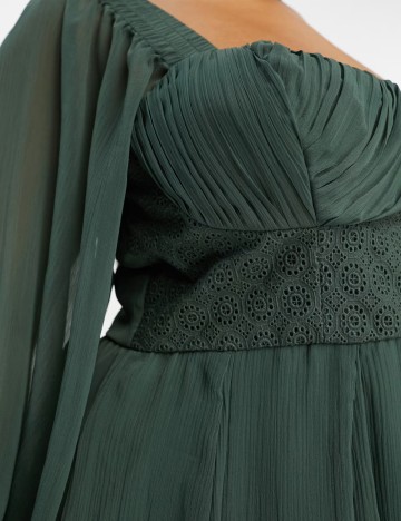 Rochie mini ASOS, verde