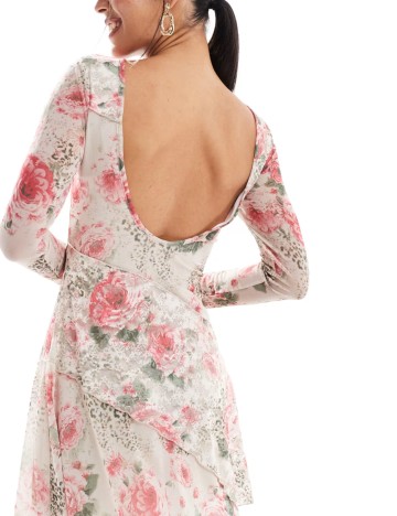 Rochie mini ASOS, mix culori