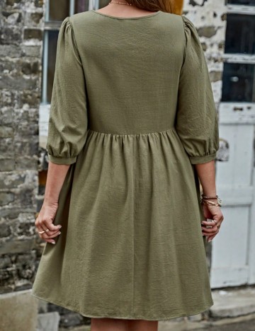 Rochie mini Shein Emery Rose, verde