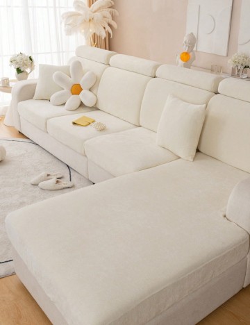 Husă de canapea Shein, crem