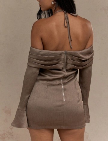 Rochie mini Missguided, bej