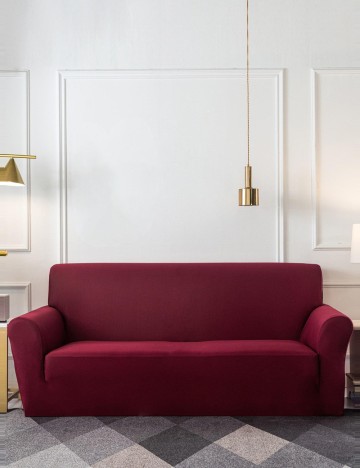 Husă de canapea Shein, vișiniu