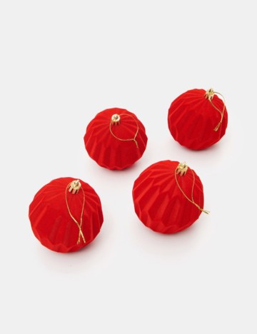 Set globuri Sinsay, roșu