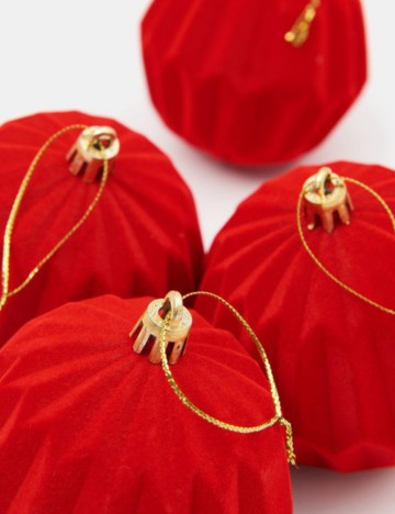 Set globuri Sinsay, roșu