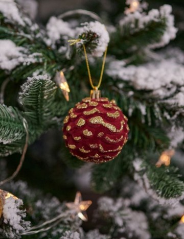 Set globuri Sinsay, vișiniu