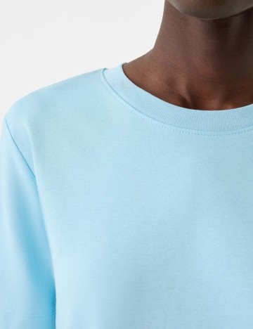 Tricou Bershka, albastru