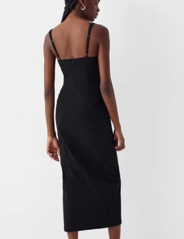 Rochie midi Bershka, negru