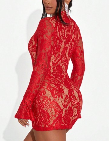 Rochie mini Shein, roșu