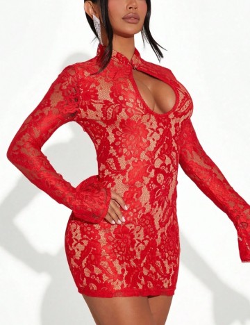 Rochie mini Shein, roșu