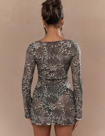 Rochie mini Shein Missguided, mix culori