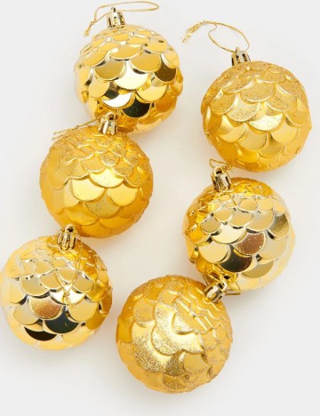 Set globuri Sinsay, auriu