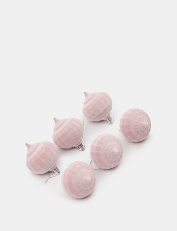 Set globuri Sinsay, roz