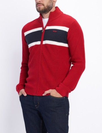 Pulover cu fermoar Lee Cooper, mix culori