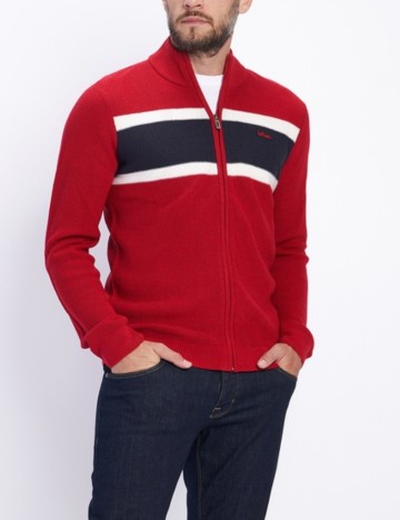 Pulover cu fermoar Lee Cooper, mix culori