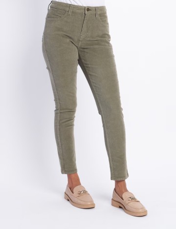 Pantaloni Raiați Lee Cooper, verde