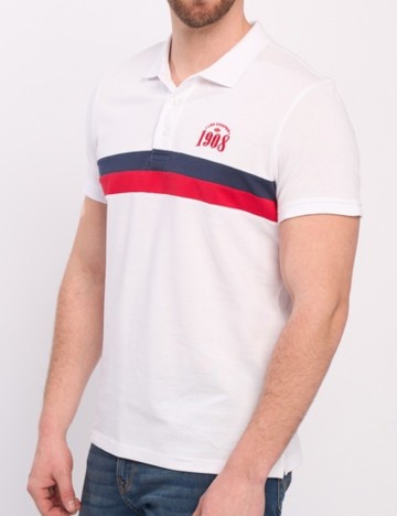 Tricou Lee Cooper, alb
