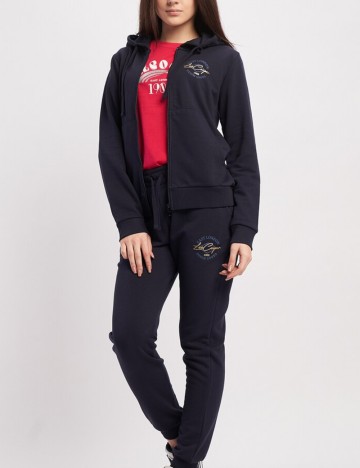 Hanorac Cu Fermoar Lee Cooper, albastru