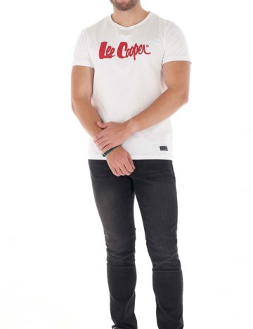 Tricou Lee Cooper, alb