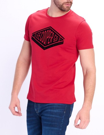 Tricou Lee Cooper, roșu