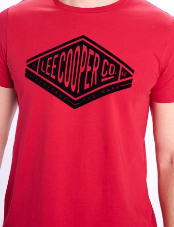 Tricou Lee Cooper, roșu