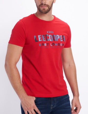 Tricou Lee Cooper, roșu