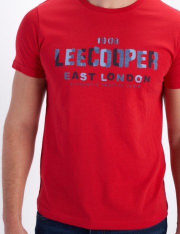 Tricou Lee Cooper, roșu