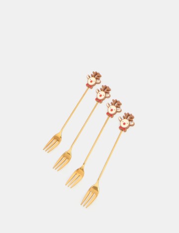 Set furculițe Sinsay, auriu