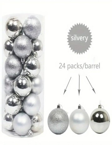 Set globuri Shein, argintiu