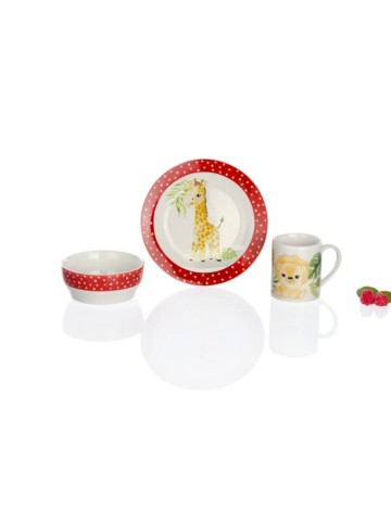 Set veselă pentru copii Livarno, mix culori