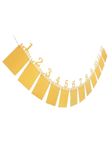 Banner pentru fotografii Shein, auriu