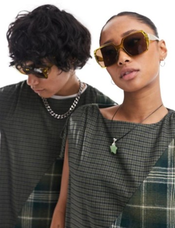 Ochelari de soare Reclaimed vintage, galben